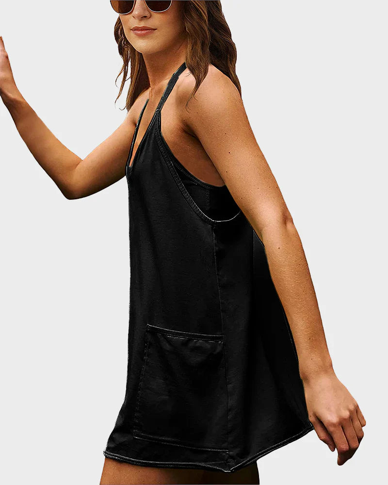 Snugsy™ Summer Sleeveless Mini Dress