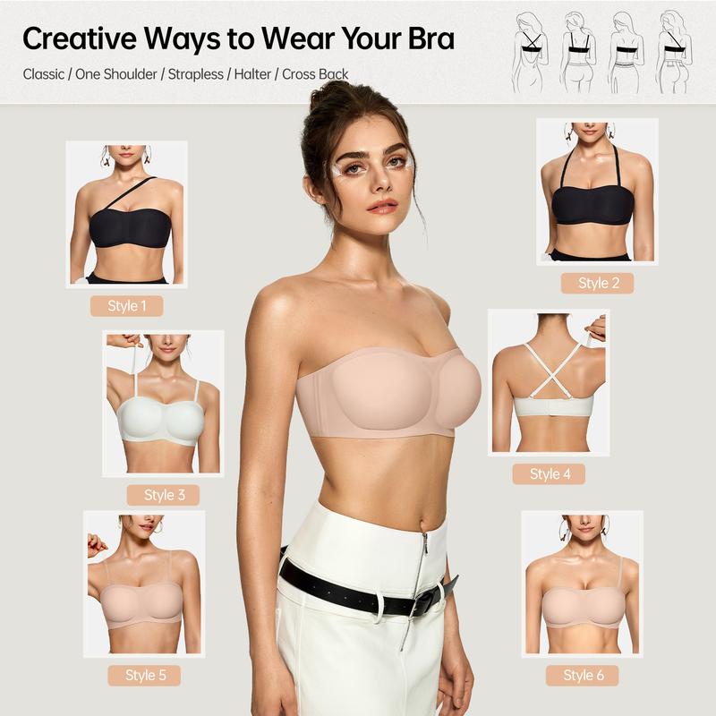 Snugsy™ Wireless Padded Bandeau Bra