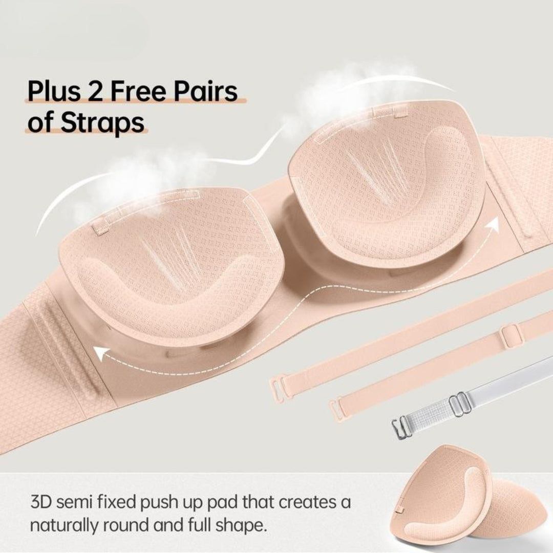 Snugsy™ Wireless Padded Bandeau Bra